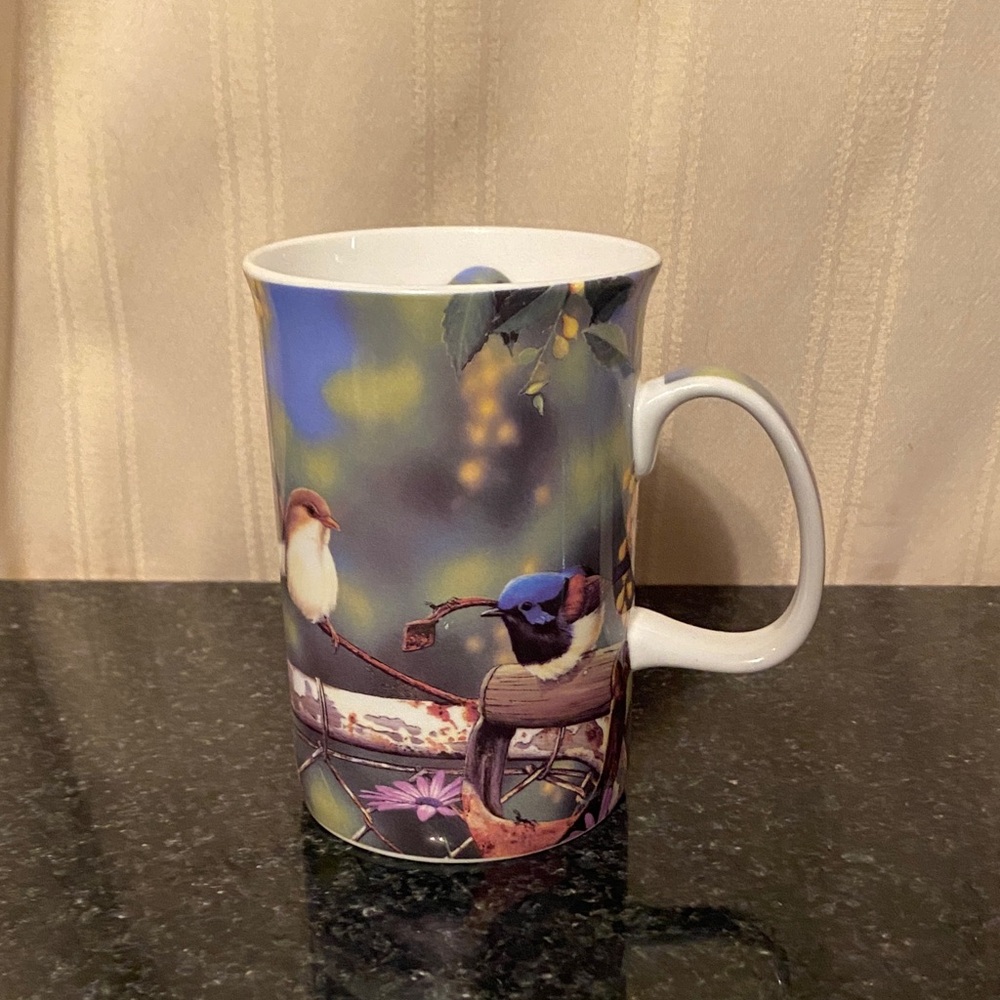 Natalie Jade Parker For Ashdene Fine Bone China Bird Mug